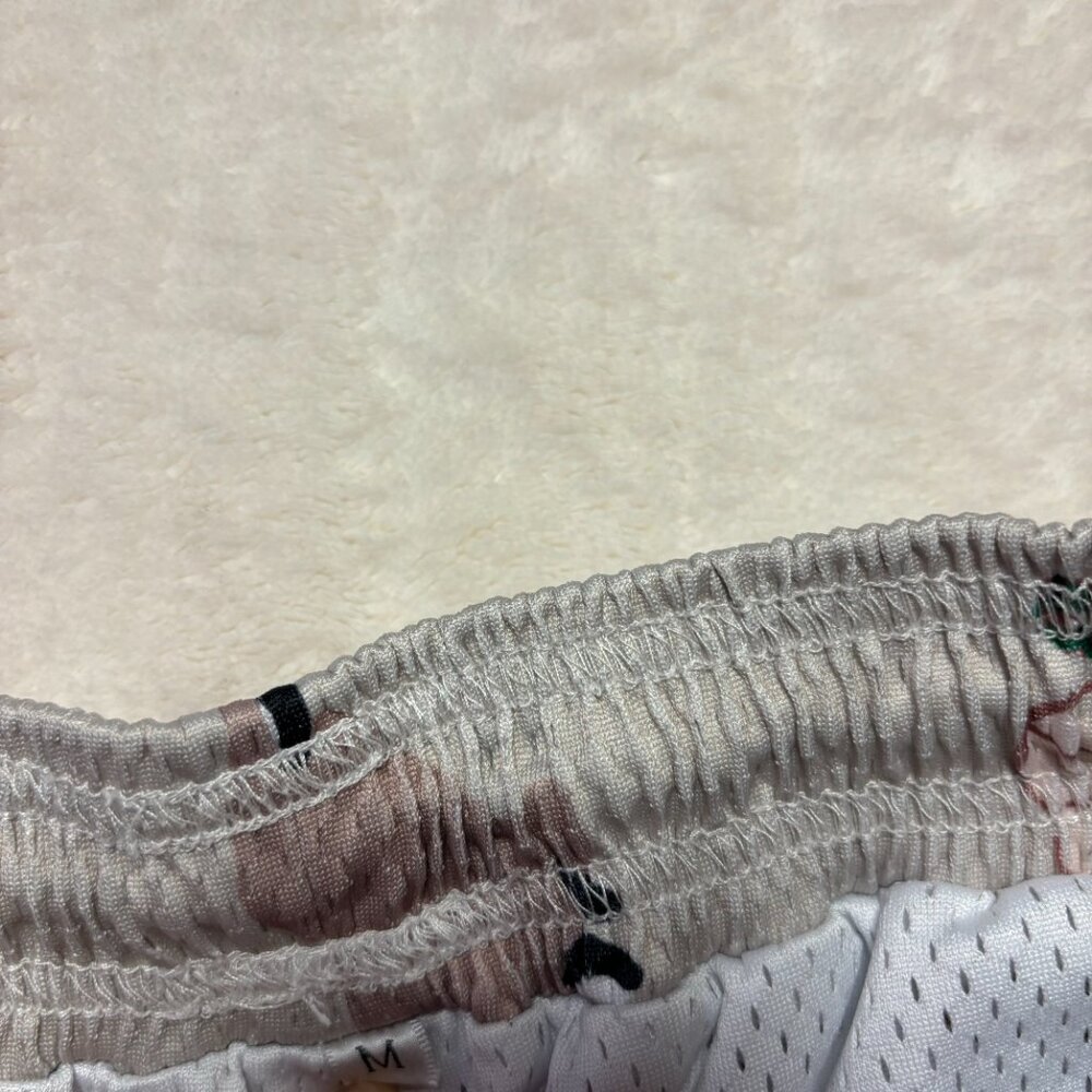 Couth Unisex Mesh Shorts‎ Floral Camo Med Hibiscus Heavyweight Hawaii Drawstring - Picture 6 of 11